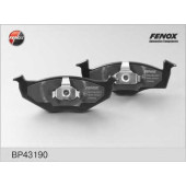 Колодки тормозные дисковые передний для SKODA FABIA(6Y2,6Y3,6Y5) / VW FOX(5Z1,5Z3), LUPO(6E1,6X1), POLO(6N1,6N2,6NF,9N#) <b>FENOX BP43190</b>