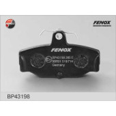 Колодки тормозные дисковые задний для FORD ESCORT(AAL,ABL,GAL), SCORPIO(GAE,GFR,GGE,GGR,GNR), SIERRA(BNC,BNG,GB4,GBC,GBG) <b>FENOX BP43198</b>