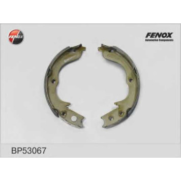 Комплект тормозных колодок задний для CITROEN C-CROSSER / MITSUBISHI GRANDIS, LANCER, OUTLANDER / PEUGEOT 4007 / SUBARU FORESTER, IMPREZA <b>FENOX BP53067</b>
