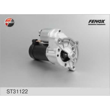 Стартер 1,1кВт для CITROEN AX, BERLINGO, BX, C2, C3, C4, NEMO, SAXO, XSARA, ZX / FIAT FIORINO, QUBO / PEUGEOT 1007, 106, 205, 206, 207, 306, 307, 309, 405, BIPPER, PARTNER <b>FENOX ST31122</b>