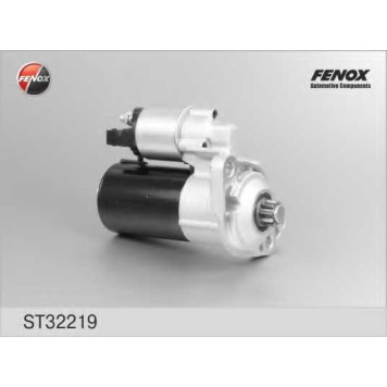 Стартер 1,1кВт для AUDI A3 / FORD GALAXY / SKODA FABIA, OCTAVIA / VW BORA, CADDY, GOLF, NEW BEETLE, PASSAT, POLO, SHARAN, VENTO <b>FENOX ST32219</b>