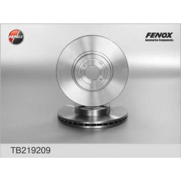 Тормозной диск FENOX TB219209