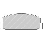 Колодки тормозные дисковые задний для MAZDA 323 F(BJ), 323(BG), 626(GF,GW), FAMILIA(BA,BG,BJ), PREMACY(CP), RX 7(FC) <b>FERODO FDB372 / 20328</b>