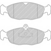 Колодки тормозные дисковые передний для CHEVROLET CORSA, LANOS / DAEWOO LANOS, NEXIA / OPEL ASTRA, COMBO, CORSA, TIGRA, VECTRA <b>FERODO FDB732 / 20547</b>