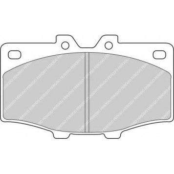 Колодки тормозные дисковые передний для TOYOTA 4 RUNNER, HILUX, LAND CRUISER <b>FERODO FDB288 / 20852</b>