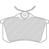 Колодки тормозные дисковые задний для AUDI 80 / PEUGEOT 405 / RENAULT MEGANE / VW CORRADO, GOLF, JETTA, PASSAT, POLO, SCIROCCO, VENTO <b>FERODO FDB541 / 20961</b>