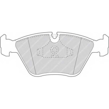 Колодки тормозные дисковые передний для BMW 3(E36,E46), 5(E34), 7(E32), Z3(E36), Z4(E85,E86) <b>FERODO FDB779 / 20968</b>