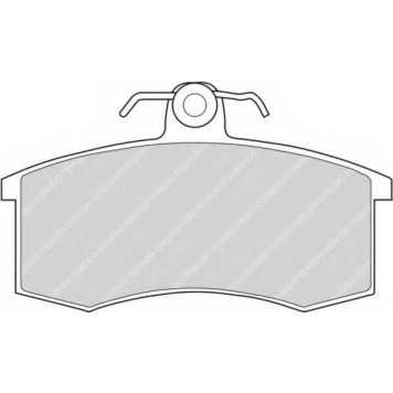 FERODO FDB527 - колодки тормозные, передние