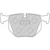 FERODO FDB1483 - колодки тормозные, задние