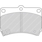 Колодки тормозные дисковые передний для KIA AVELLA, RIO(DC,DC#) / MAZDA 121(DB), 323 P(BA), 323(BF,BG,BW), DEMIO(DW), FAMILIA(BA,BG), MX-3(EC) <b>FERODO FDB715 / 21654</b>