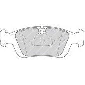 FERODO FDB1300 - колодки тормозные, передние