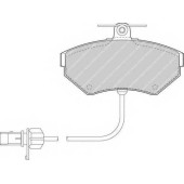 Колодки тормозные дисковые передний для AUDI A4(8D2, 8D5, 8E2, 8E5, 8EC, 8ED, B5, B6, B7) / VW PASSAT(3B2, 3B5, 3B6) <b>FERODO FDB1451 / 21945</b>