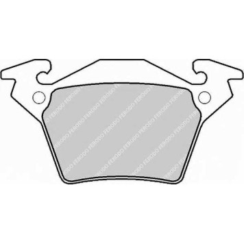 Колодки тормозные дисковые задний для MERCEDES V(638/2), VITO(638) <b>FERODO FVR1305 / 23020</b>