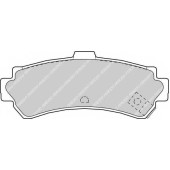 Колодки тормозные дисковые задний для NISSAN ALMERA(N15) <b>FERODO FDB1454 / 23024</b>