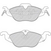 Колодки тормозные дисковые передний для CHEVROLET CORSA / OPEL ASTRA(F07#, F08#, F35#, F48#, F67, F69#, F70) <b>FERODO FDB1293 / 23063</b>