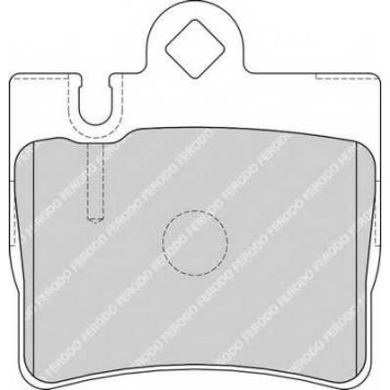Колодки тормозные дисковые задний для MERCEDES S(C215,W220) <b>FERODO FDB1427 / 23078</b>