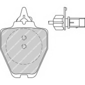 Колодки тормозные дисковые передний для AUDI A4(8D2,8D5,B5), A6(4B2,4B5,C5), ALLROAD(4BH,C5) / VW PASSAT(3B2,3B5), PHAETON(3D#) <b>FERODO FDB1709 / 23119</b>