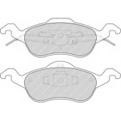 Колодки тормозные дисковые передний для FORD FOCUS(DAW,DBW,DFW,DNW) <b>FERODO FDB1318 / 23154</b>