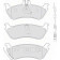 Колодки тормозные дисковые задний для MERCEDES M(W163) <b>FERODO FDB1608 / 23190</b>