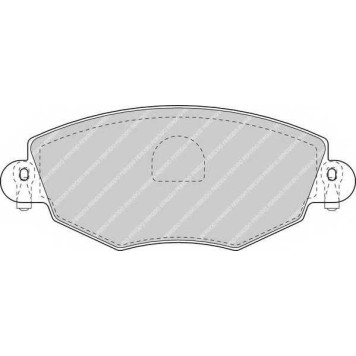 Колодки тормозные дисковые передний для FORD METROSTAR, MONDEO(B4Y,B5Y,BWY) <b>FERODO FDB1425 / 23279</b>