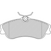 Колодки тормозные дисковые передний для CITROEN BERLINGO(M#,MF), XSARA(N68) / PEUGEOT 206(2A/C,2D,2E/K) <b>FERODO FDB1477 / 23346</b>