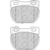Колодки тормозные дисковые задний для LAND ROVER DEFENDER(LD,LD#) <b>FERODO FDB1994 / 23471</b>