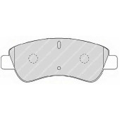 Колодки тормозные дисковые передний для CITROEN BERLINGO, C2, C4, DS3, XSARA / PEUGEOT 1007, 2008, 307, PARTNER <b>FERODO FSL1399 / 23599</b>