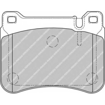Колодки тормозные дисковые передний для MERCEDES C(CL203,S203,W203), CLC(CL203), CLK(A209,C209), SLK(R171) <b>FERODO FDB1907 / 23945</b>