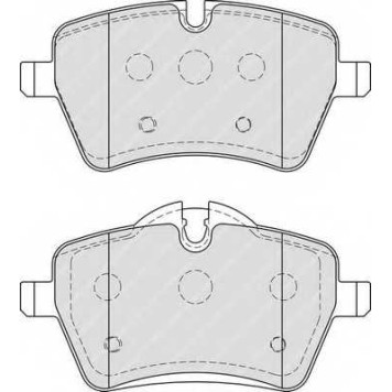 Колодки тормозные дисковые передний <b>FERODO FDB4080 / 23984</b>