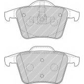 FERODO FDB1632 - колодки тормозные, задние