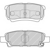 FERODO FDB1839 - колодки тормозные, задние