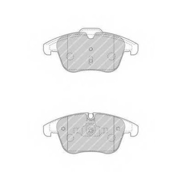 Колодки тормозные дисковые передний для PEUGEOT 508 <b>FERODO FDB4498 / 24084</b>