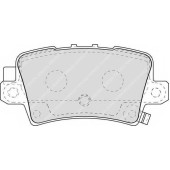 Колодки тормозные дисковые задний для HONDA CIVIC(FA,FD,FK,FN) <b>FERODO FDB1862 / 24086</b>