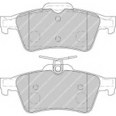 FERODO FDB1766 - колодки тормозные, задние