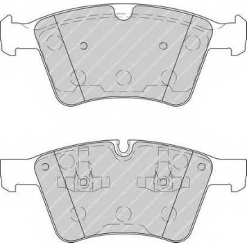 Колодки тормозные дисковые передний для MERCEDES GL(X164), M(W164), R(V251,W251) <b>FERODO FDB4189 / 24151</b>