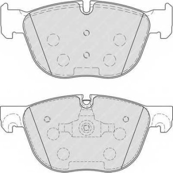 FERODO FDB4052 - колодки тормозные, передние
