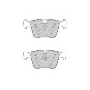 Колодки тормозные дисковые задний для MERCEDES M(W164), R(V251,W251), S(C216,W221) <b>FERODO FDB4413 / 24180</b>