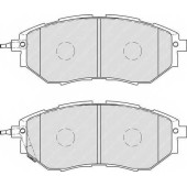 Колодки тормозные дисковые передний для SUBARU BRZ, FORESTER(SH,SJ), LEGACY(B13#,BL,BM,BP,BR), OUTBACK(BM,BR), TRIBECA(B9), WRX(GJ) <b>FERODO FDB1984 / 24222</b>