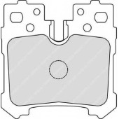 Колодки тормозные дисковые задний для LEXUS LS(USF4#,UVF4#) <b>FERODO FDB4210 / 24244</b>