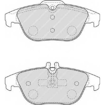 Колодки тормозные дисковые задний для MERCEDES C(C204,S204), E(A207,C207), GLK(X204) <b>FERODO FDB4220 / 24253</b>