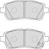 Колодки тормозные дисковые передний для DAIHATSU COO, SIRION(M3#) / MAZDA 2(DE) / SUBARU JUSTY <b>FERODO FDB4110 / 24283</b>
