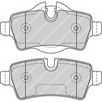 Колодки тормозные дисковые задний <b>FERODO FDB1975 / 24289</b>