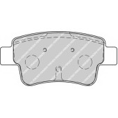 Колодки тормозные дисковые задний для FIAT PUNTO(199) / OPEL CORSA <b>FERODO FDB1922 / 24349</b>