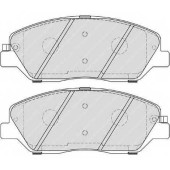 Колодки тормозные дисковые передний для HYUNDAI GENESIS(BH), SANTA FE(CM,DM) / KIA SORENTO(XM) / SSANGYONG ACTYON SPORTS(QJ), KORANDO <b>FERODO FDB4111 / 24351</b>