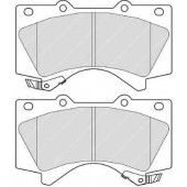 Колодки тормозные дисковые передний для LEXUS LX / TOYOTA LAND CRUISER 200, SEQUOIA, TUNDRA <b>FERODO FDB4229 / 24386</b>