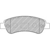 Колодки тормозные дисковые задний для CITROEN JUMPER / FIAT DUCATO(250,290) / PEUGEOT BOXER <b>FERODO FVR1927 / 24465</b>