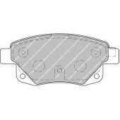 FERODO FVR1930 - колодки тормозные, задние