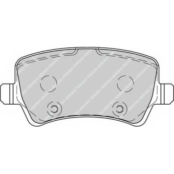 Колодки тормозные дисковые задний для FORD GALAXY, S-MAX / LAND ROVER FREELANDER, RANGE ROVER EVOQUE / VOLVO S60, S80, V60, V70, XC60, XC70 <b>FERODO FDB4237 / 24496</b>