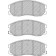Колодки тормозные дисковые передний для CHEVROLET CAPTIVA(C100,C140), EQUINOX / DAEWOO WINSTORM / OPEL ANTARA <b>FERODO FDB1934 / 24510</b>