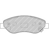 Колодки тормозные дисковые передний для OPEL CORSA <b>FERODO FDB1921 / 24550</b>